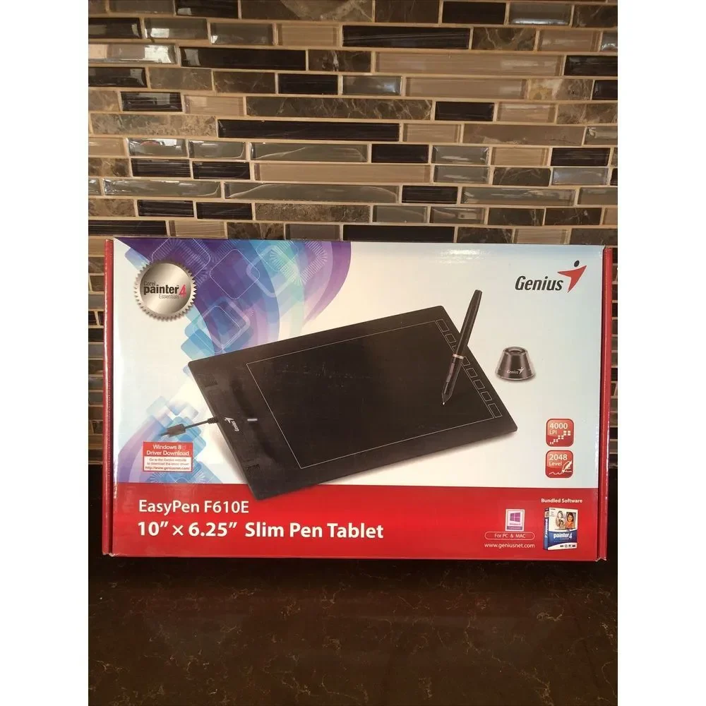 Genius G-pen F350‎ ultra slim portable tablet Brand New Open Box